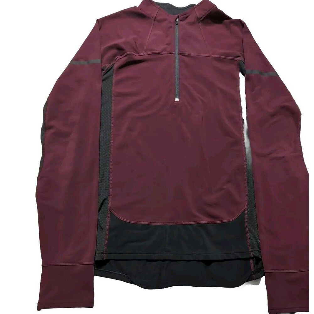 C9 Champion Womens Size Medium Burgundy Jacket Athletic 1/4 Zip Running Training